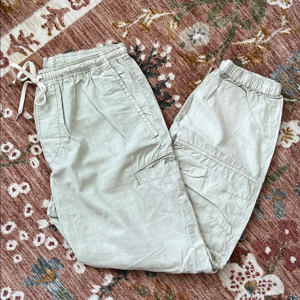 Light Green Casual Cargo Pants - Picture 1 of 2